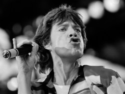 Mick Jagger Mundharmonika