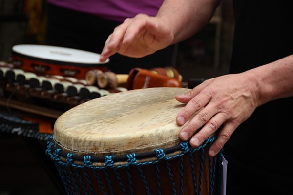 Djembe Percussion Rhythmus Musik Natur