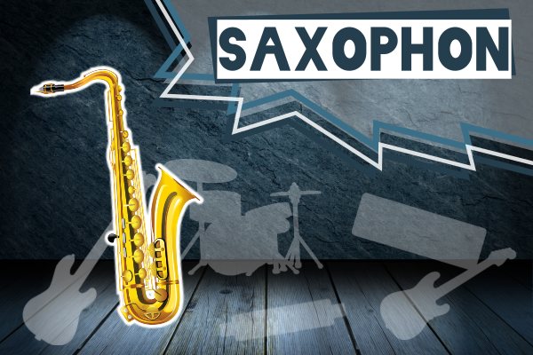Saxophon als Pop Rock Instrument Band