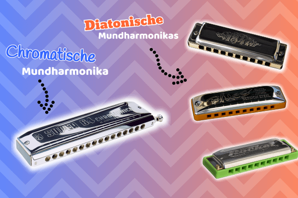3 Blues-Harps vs. Chromatische Mundharmonika