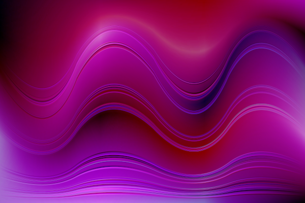 Wellen symbolisieren Vibration