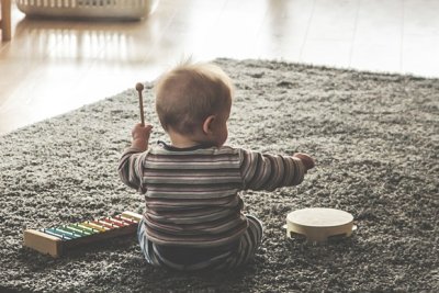 kleinkind musik machen praegung talent