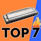 mundharmonika top 7 blues harp