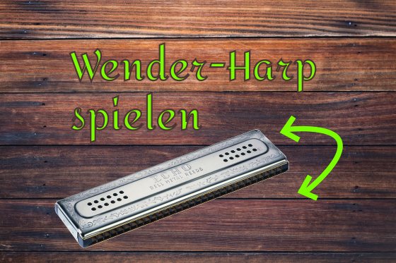 Wender Mundharmonika zweiseitig