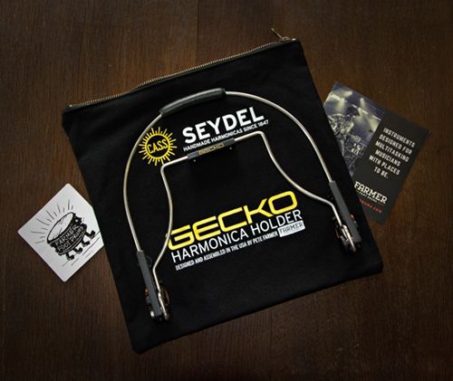 Mundharmonika Halter Seydel Gecko Harmonica Holder Unboxing Lieferumfang