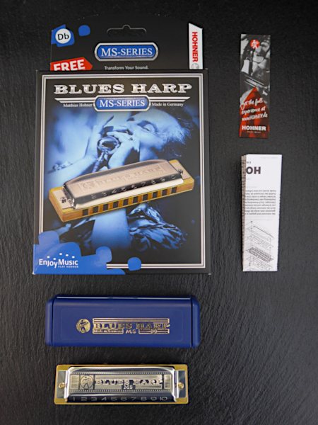 Hohner Blues Harp MS Lieferumfang