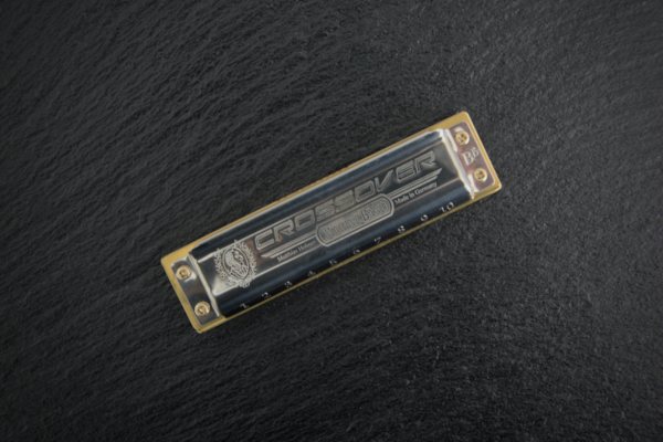 Hohner Marine Band Crossover Deckelplatte und Tonart Bb
