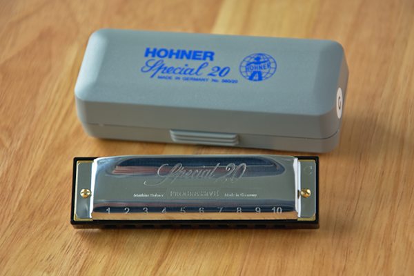 Mundharmonika Special 20 Hohner Schutzhuelle