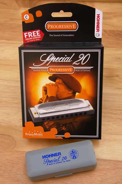 Mundharmonika Special 20 Hohner Karton Unboxing